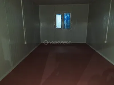 300X700 21 M2 BOŞ HACİMLİ SANDVİÇ PANEL ŞANTİYE KONTEYNER
