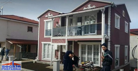 Özel Tasarım Yaz Kış Oturmaya Musait 3+1 Dubleks Prefabrik