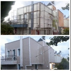 American siding maun tekne baskı paneli