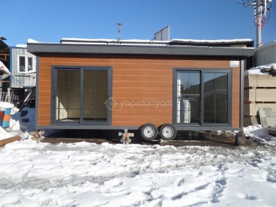 21m2 TEKERLEKLİ BAĞ EVİ - 2 ODA WC DUŞ MUTFAK - 24 AY TAKSİTLE