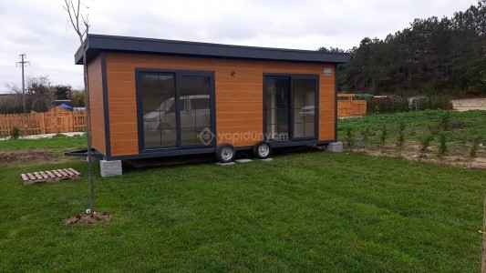 21m2 TEKERLEKLİ BAĞ EVİ - 2 ODA WC DUŞ MUTFAK - 24 AY TAKSİTLE