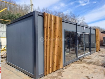 300x800 24 m2 ÖZEL ÜRETİM BAĞ BAHÇE KONUT KONTEYNER