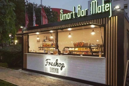 300x700 21 m2 ÖZEL ÜRETİM CAFE KONTEYNER