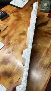 Trapez saç cephe paneli sandviç panel Trapez saç altın köpk