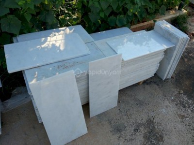 Uygun Fiyatlarla Ocaktan Muğla Beyaz Mermer Döşeme Satışı