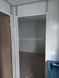 İMALATTAN 1+1 ODALI SOBA YAKILABILIR YAŞAM-KONUT KONTEYNER