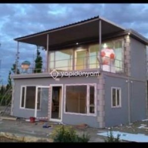 İKİ KATLI 84 M2 ÖZEL ÜRETİM METROPOL OFİS KONTEYNER