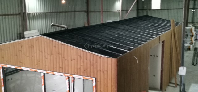 36 M2 ÖZEL ÜRETİM AHŞAP KAPLAMA ÖZEL TASARIM BAĞ BAHÇE KONUT KONTEYNER