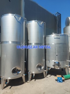 Şarap Tankı paslanmaz krom şarap depolama tankı