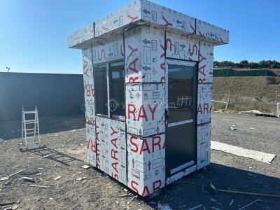 150x150 ÖZEL ÜRETİM KAMPOZİT KAPLAMA GÜVENLİK BEKÇİ KULUBESİ