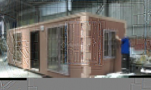 300X900 21 M2 ÖZEL TASARIM BETOPANLI KONUT KONTEYNERİ
