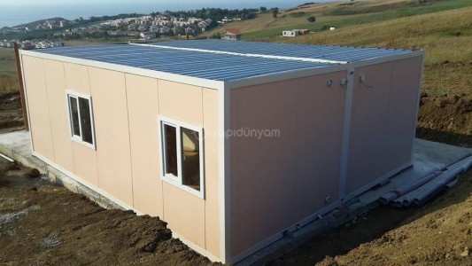 600X700 42 M2 BETOPANLI BAĞ BAHÇE KONUT KONTEYNERİ