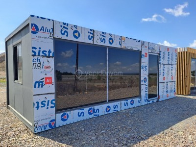 ŞIKLIK VE KALİTENİN ADRESİ ONAY PREFABRİK ÖZEL ÜRETİM KOMPOZİT KAPLAMA OFİS KONTEYNER