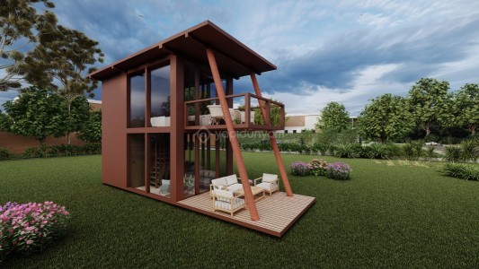 DUBLEX KÜTÜK TERASLI, BALKONLU  CAMEV   1+1