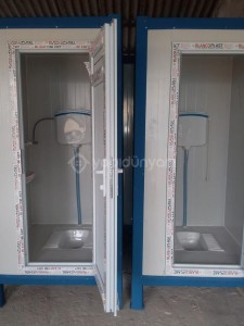 SANDVİÇ PANEL WC+DUŞ+GÜVENLİK+BEKÇİ+VALE KABİNLERİ