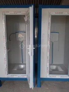 SANDVİÇ PANEL WC+DUŞ+GÜVENLİK+BEKÇİ+VALE KABİNLERİ