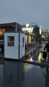 SANDVİÇ PANEL WC+DUŞ+GÜVENLİK+BEKÇİ+VALE KABİNLERİ