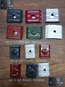 TRAPEZ SEMERİ VE PANEL SEMERİ