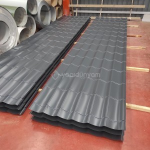 METAL KİREMİT DESENLİ SAC