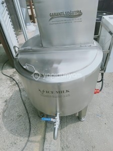 100 LT BUHARLI SÜT PİŞİRME KAZANI