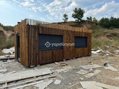 PERGOLE KAPLAMA KAFE TASARIM KONTEYNER