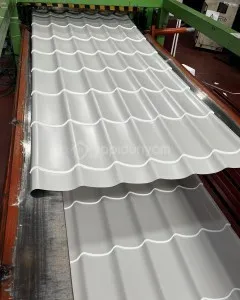 KİREMİT DESENLİ METAL ÇATI SACI