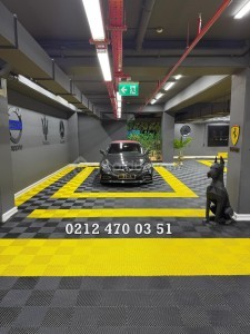 OTO YIKAMA GARAJ YER KAROSU PLASTİK IZGARA SÖK TAK KARE ZEMİN 40 *  40