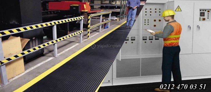Yalıtkan Paspas 5 MM 40 KV TSE Belgeli Test Raporlu İzole Halı -ELEKTRİK PANO PASPASI